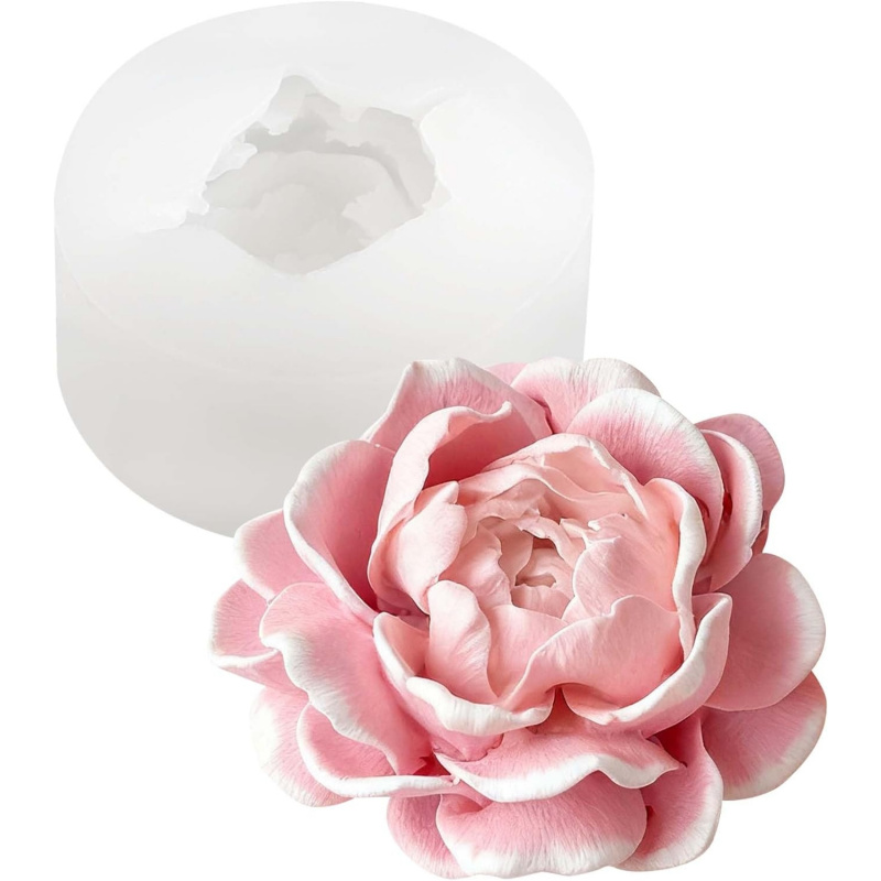 Candle Making Jars - Siliconen mal voor jasmijnbloemkaarsen, siliconen mal