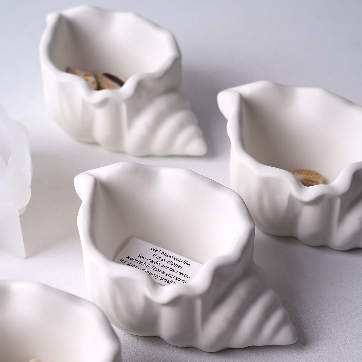 Candle Making Jars - Schelp Kaars Pot Siliconen Mal DIY