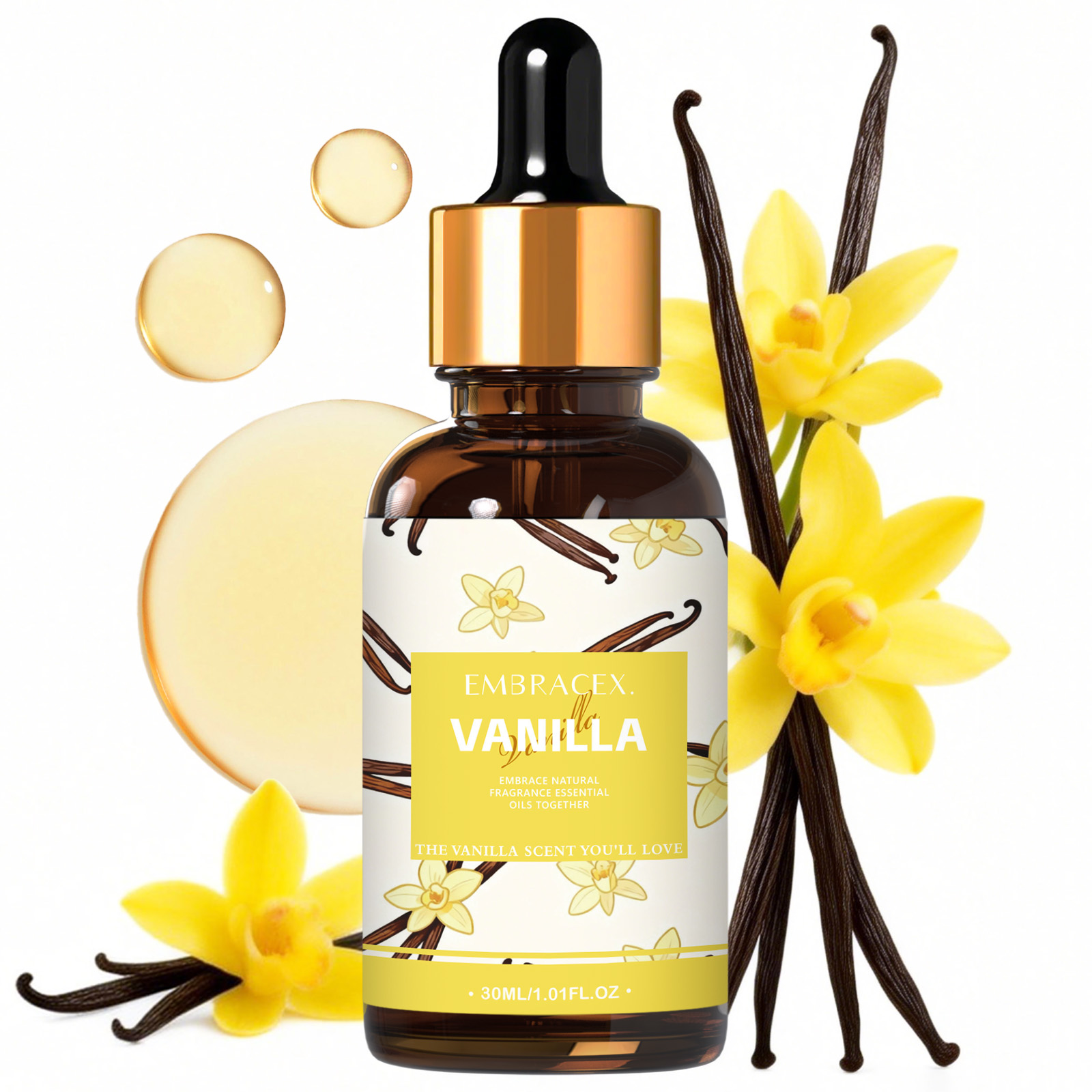 Candle Making Supplies - 30 ml vanille-etherische olie voor diffusers,