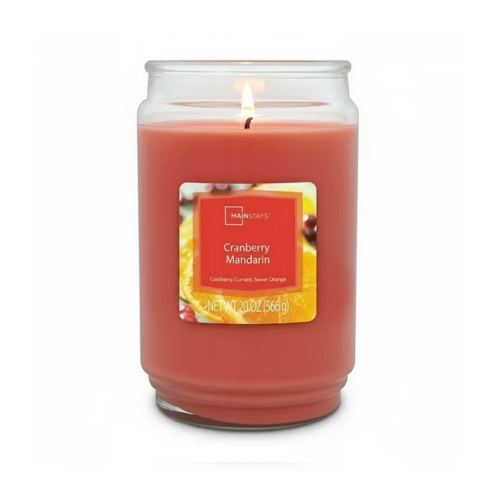 Candle Making Jars - Cranberry Mandarijn Geurende Kaars Grote 20oz