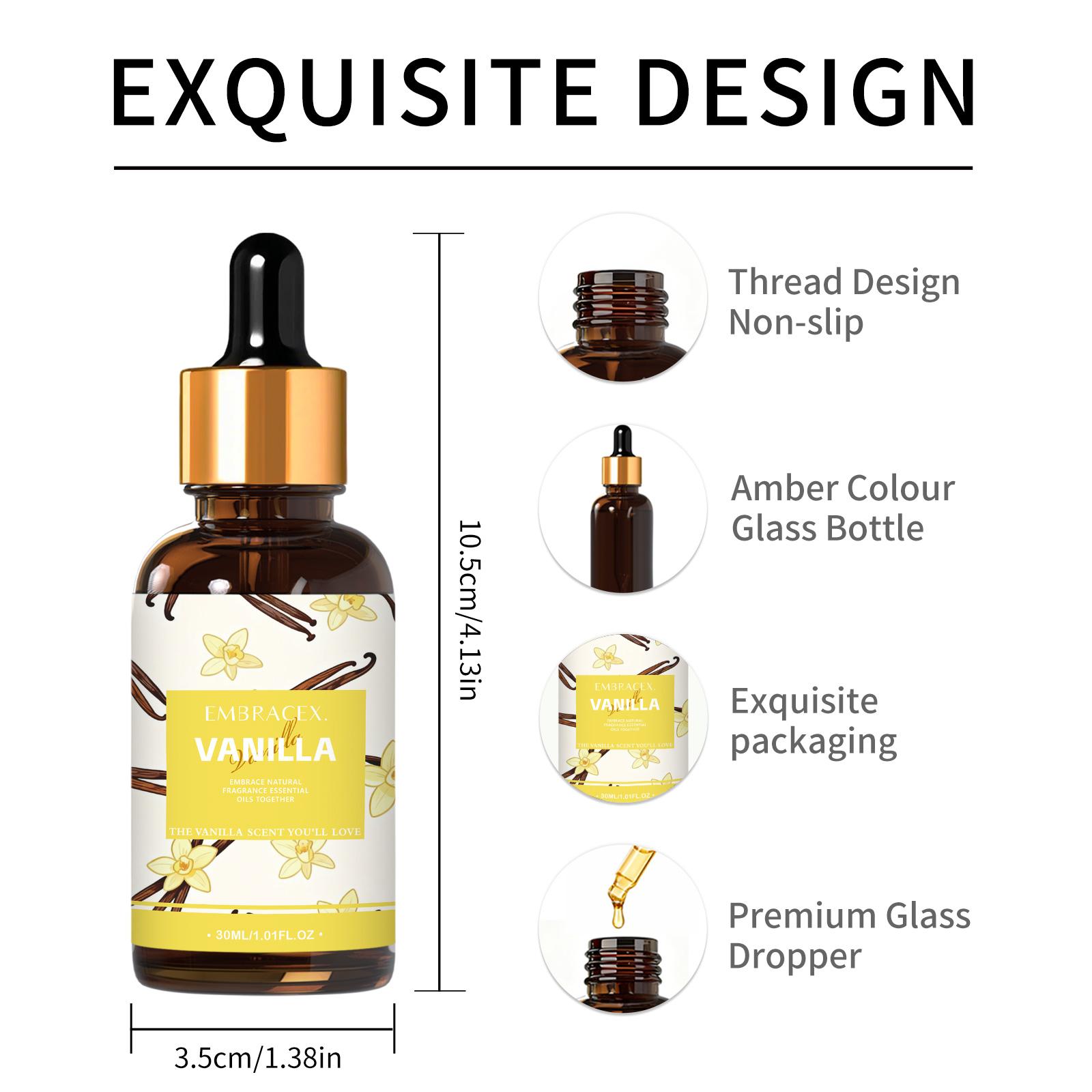 30 ml vanille-etherische olie  - Candle Making Supplies recensie en prijs