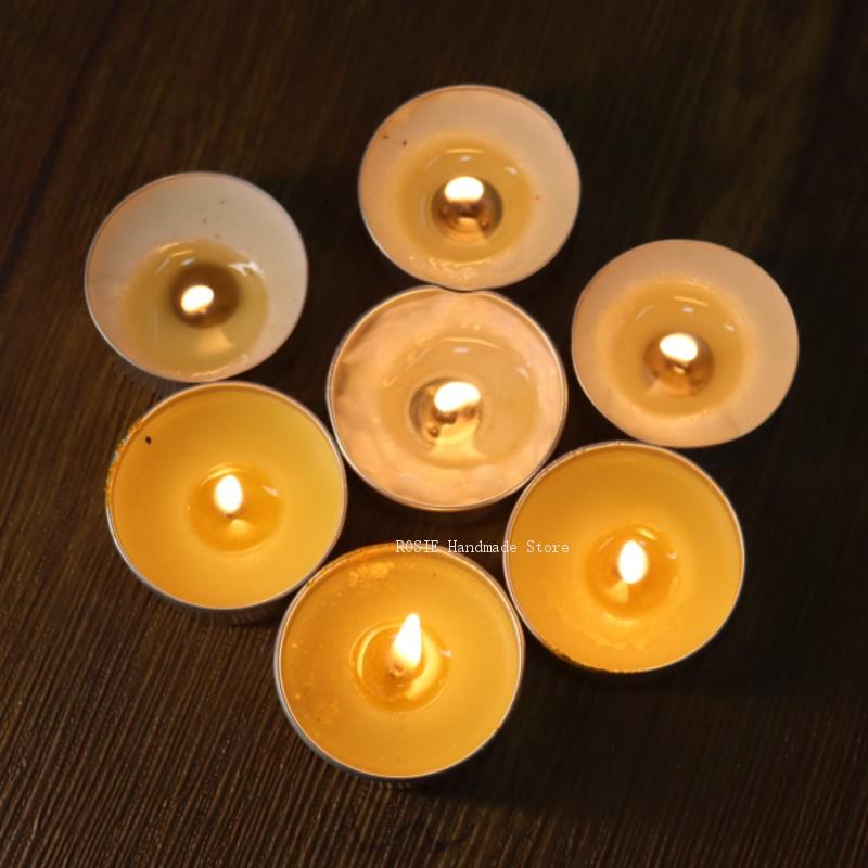 Lege Thee Wax Cirkelvormige Al - Candle Making Jars recensie en prijs