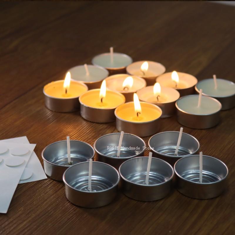 Lege Thee Wax Cirkelvormige Al - Candle Making Jars recensie en prijs