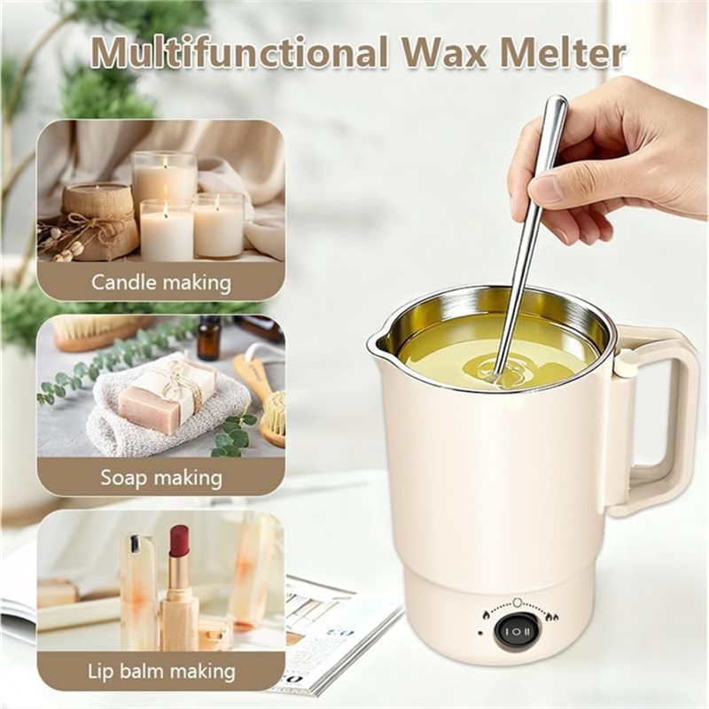 A47U Elektrische Wasmeltpotset - Candle Making Jars recensie en prijs