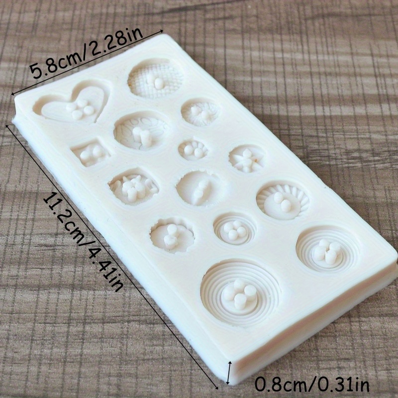 Knopvormige siliconen mal voor - Candle Making Supplies recensie en prijs