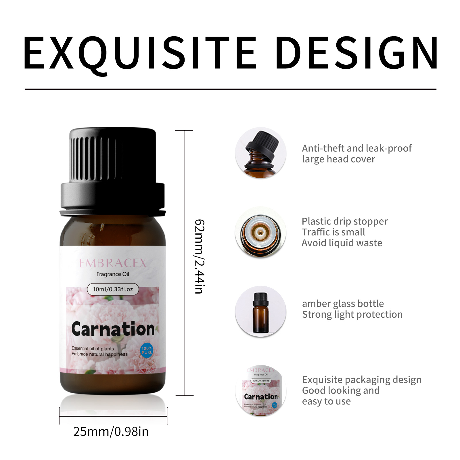 10ml Anjer Essentiële Olie Blo - Candle Making Supplies recensie en prijs