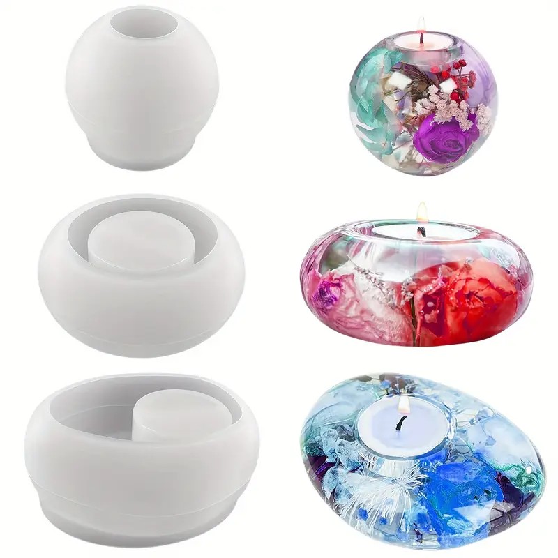Theelichtje kaarshouder hars s - Candle Making Jars recensie en prijs