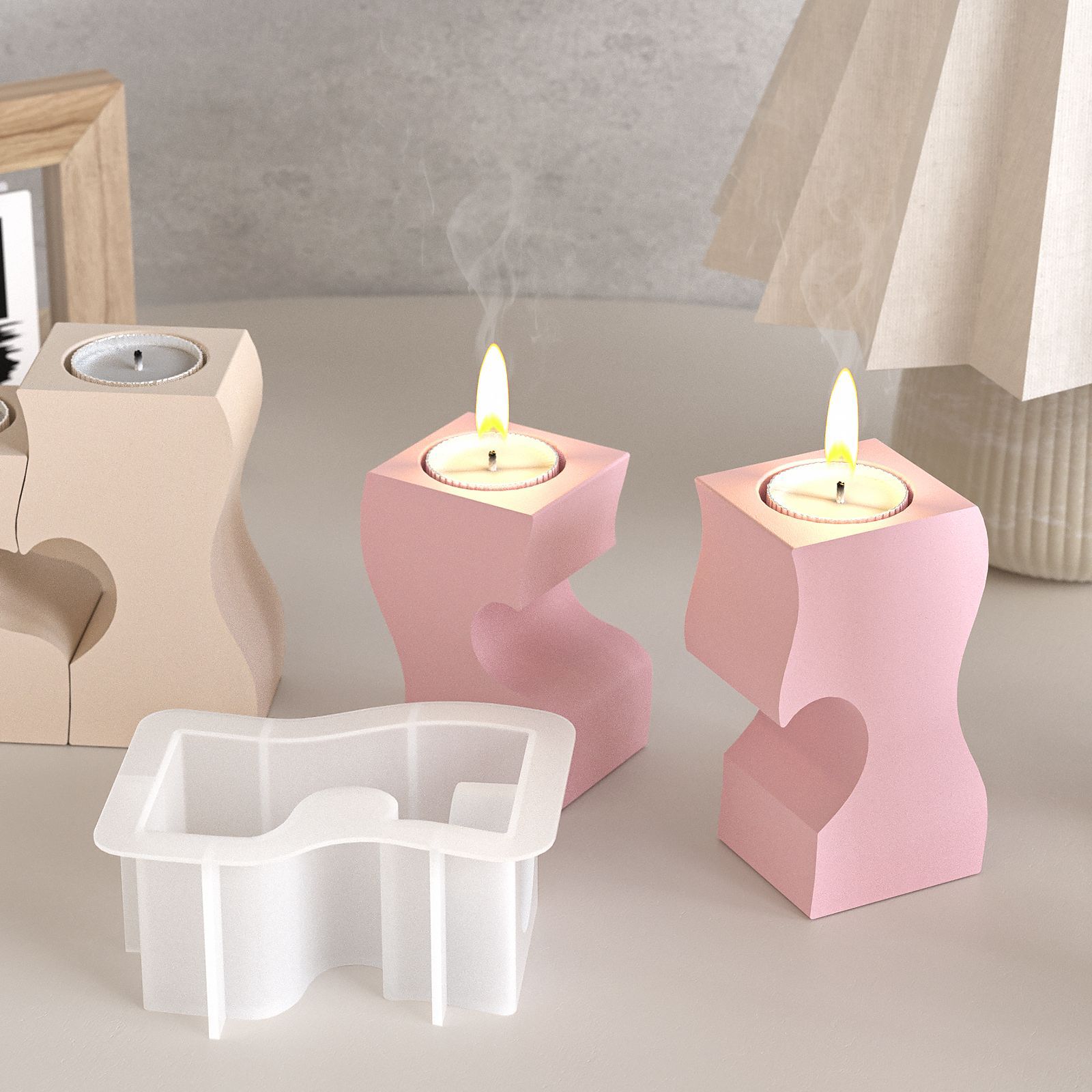 S Hart Kandelaar Siliconen Mal - Candle Making Supplies recensie en prijs