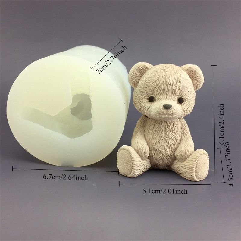 Schattige beer honingpot silic - Candle Making Jars recensie en prijs